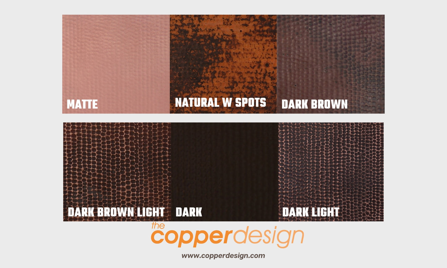 Innova Copper Range Hood Wall Mount Tower