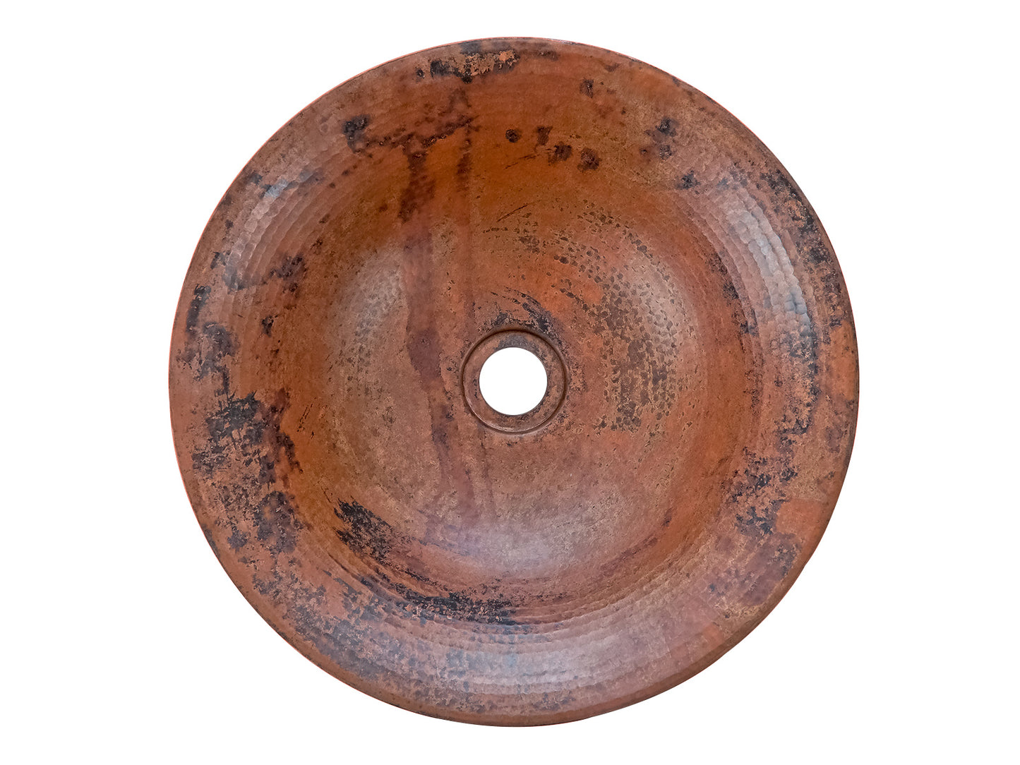 Innova Copper Round Special Bath Sink Canoa Design
