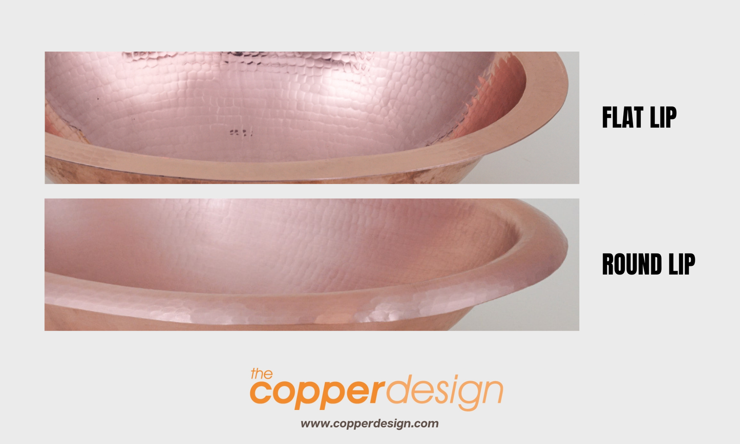 Innova Copper Round Bath Sink Horses Design