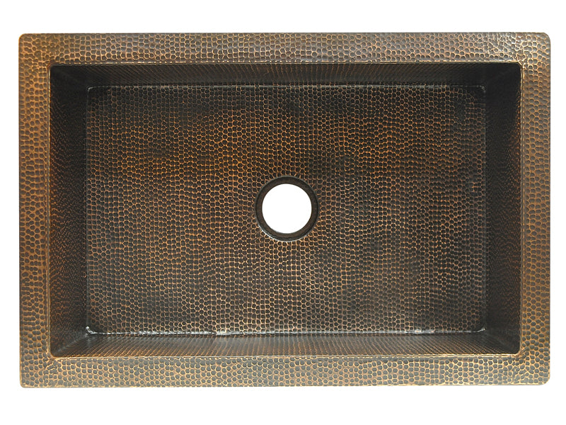 Copper Farmhouse Kitchen Sink