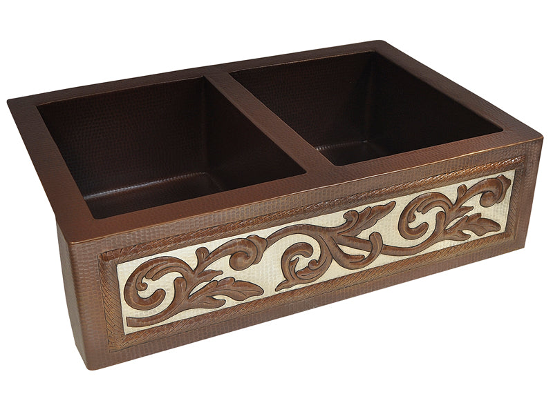 Copper Farmhouse Silver Desing