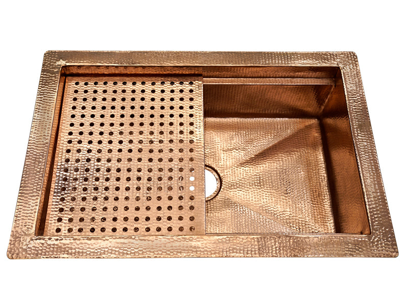 Copper Sink Griding Design