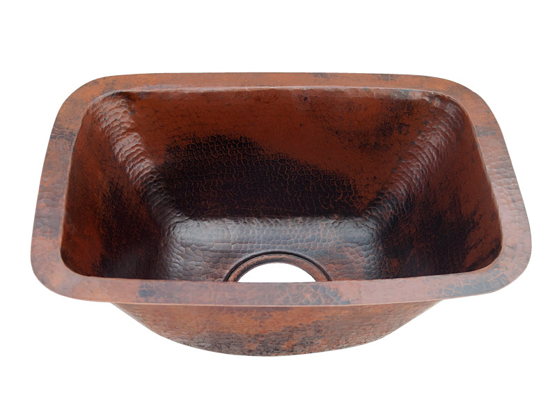 Copper Rectangle Bar Sink