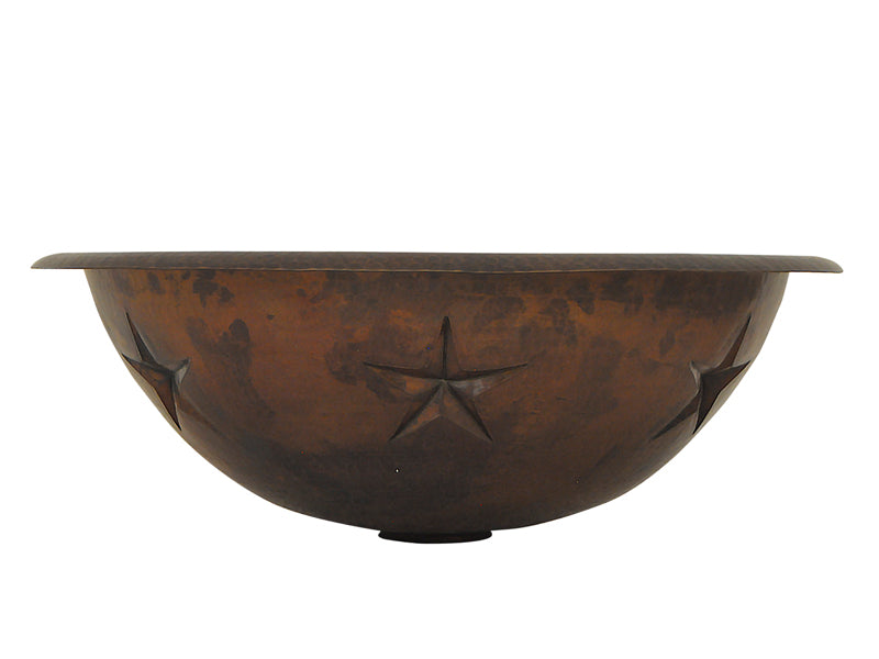 Copper Round Bath Sink