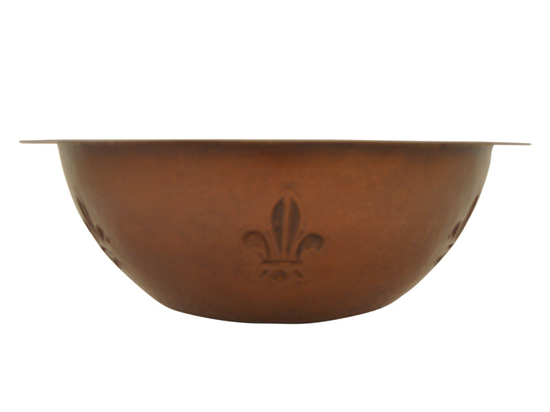 Copper Round Bath Sink