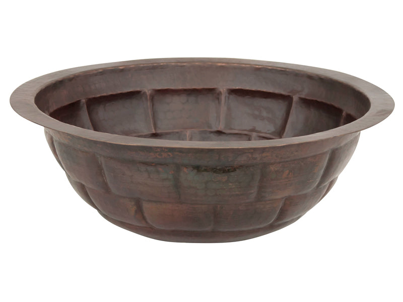 Copper Round Sink