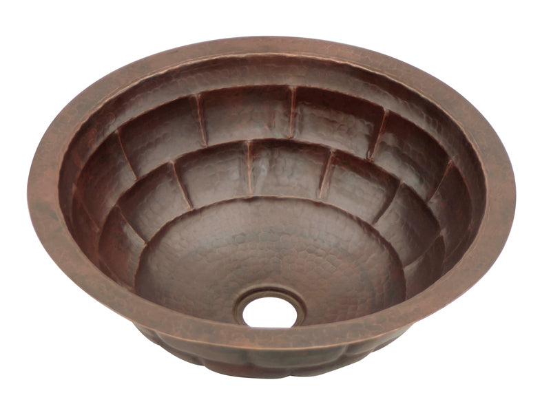 Copper Sink Turtle Shell Design