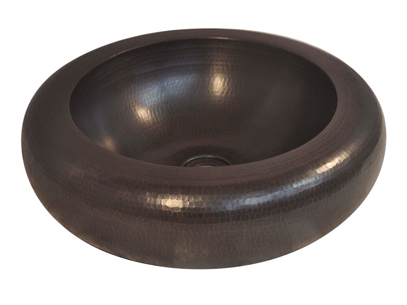 Copper Round Vessel Sink