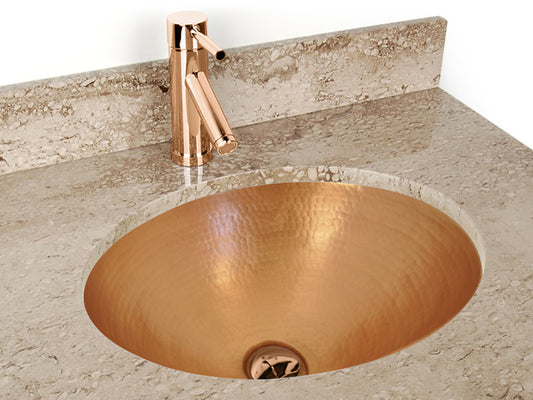 Copper Oval Sink