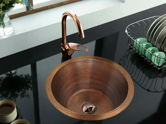 Copper Sink Round