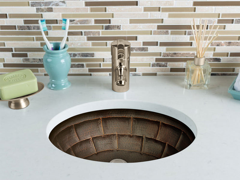 Copper Round Bath Sink