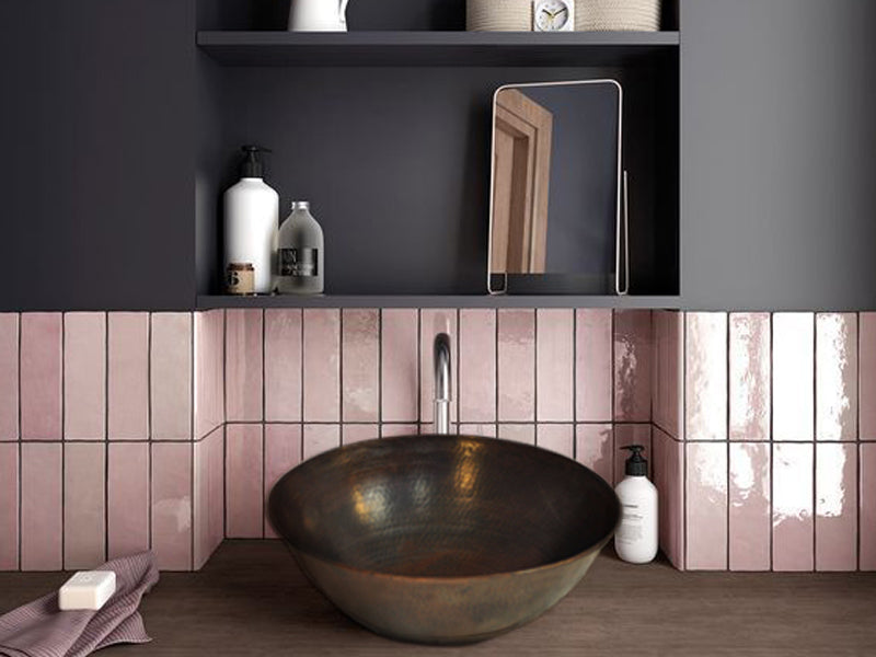 copper bath decoration