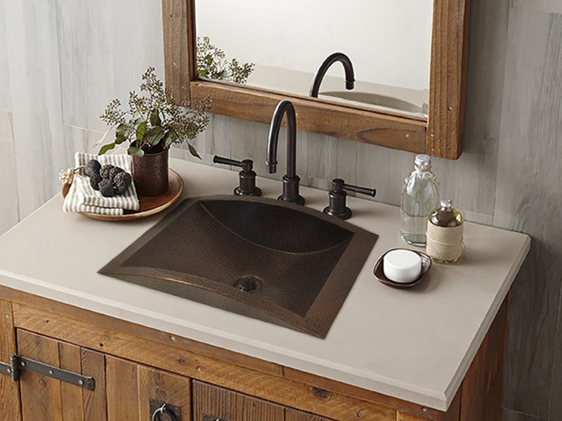 Copper Vessel Sink Eclipse Design