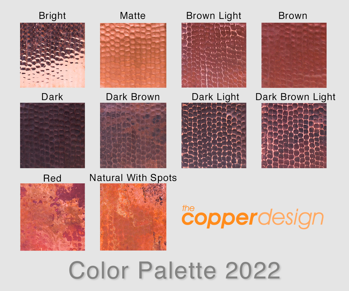 Innova Copper Round Bath Sink Horses Design