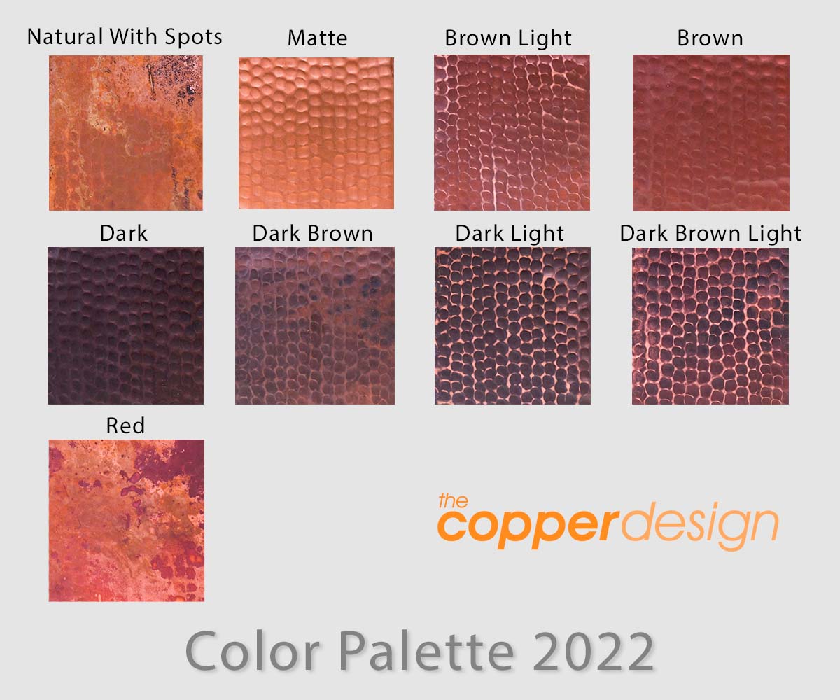 Fregadero de cocina estilo granja de cobre Zuma Design