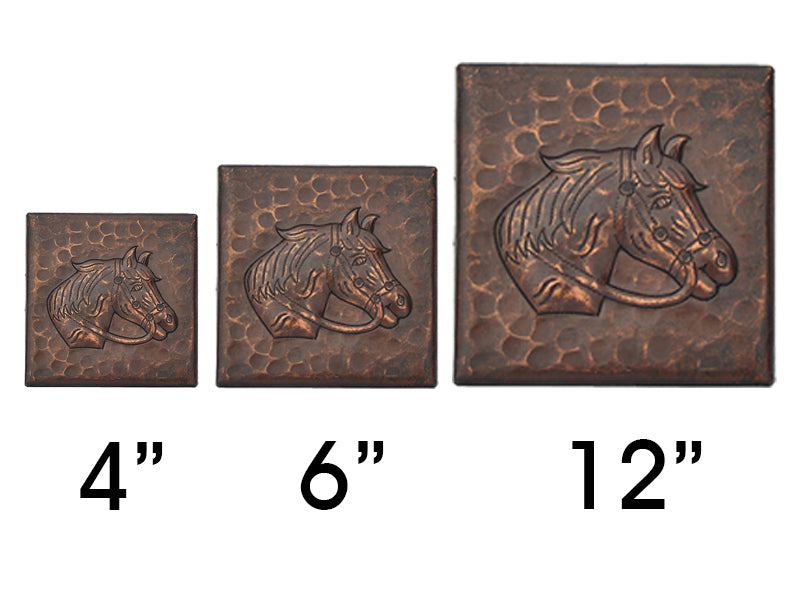 Copper Tile Horse