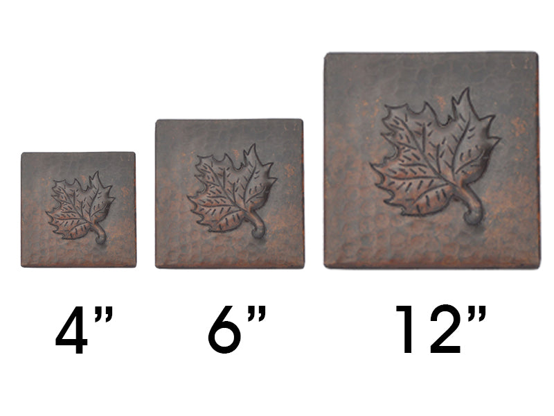 Copper Tile Maple Leaf