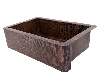 Fregadero de cocina estilo granja de cobre Fernanda Design 