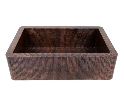 Fregadero de cocina estilo granja de cobre Fernanda Design 