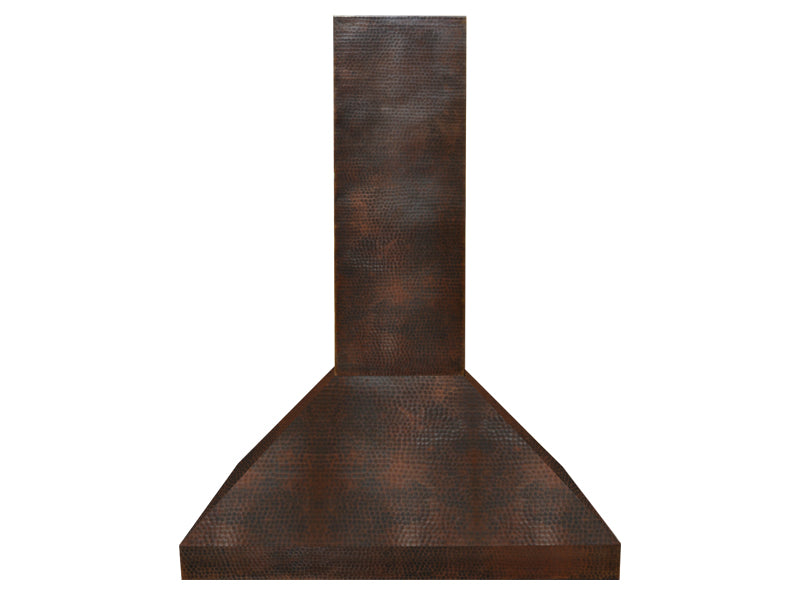 Innova Copper Range Hood Wall Mount Contemporary with Fan Incluided