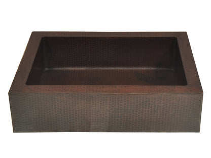 Innova Copper Rectangular Vessel Sink Tatra Design