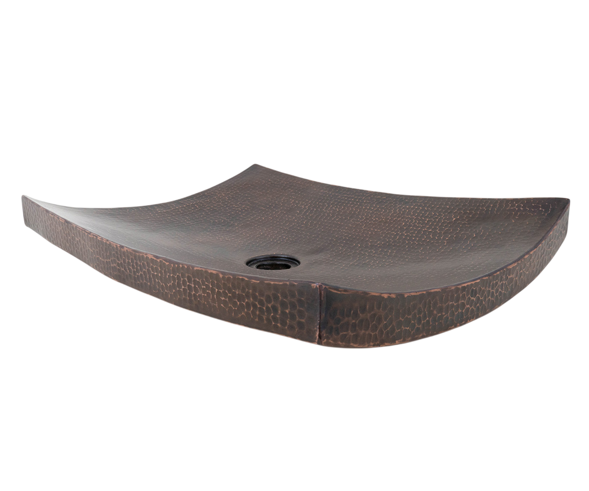 Innova Copper Rectangular Vessel Sink Kohani Design