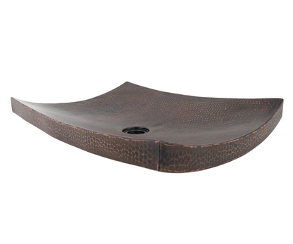 Innova Copper Rectangular Vessel Sink Kohani Design