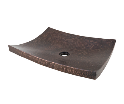Innova Copper Rectangular Vessel Sink Kohani Design