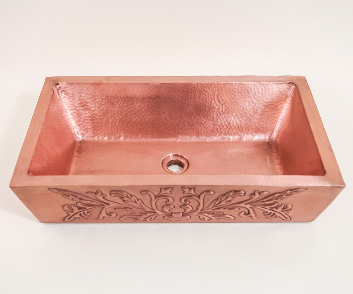 Innova Copper Vessel Sink Provence Design