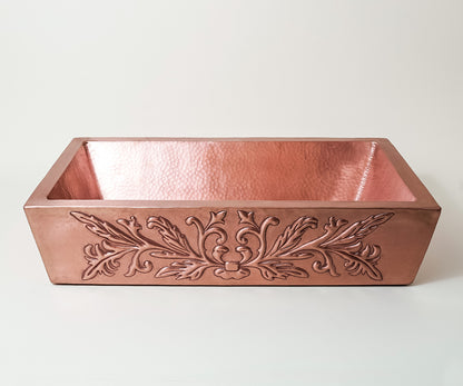 Innova Copper Vessel Sink Provence Design