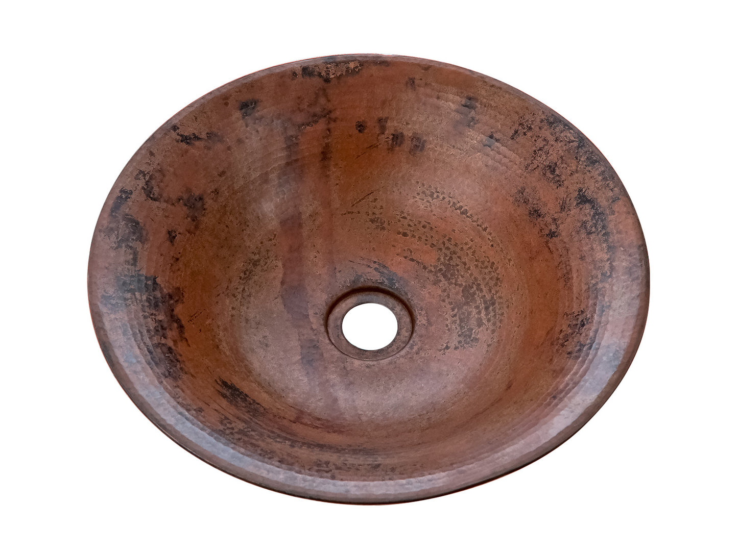 Innova Copper Round Special Bath Sink Canoa Design