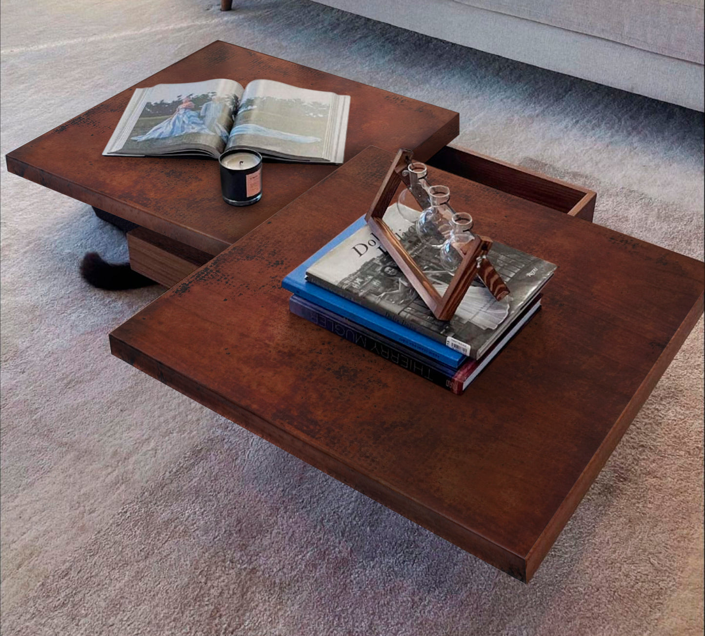 Innova Copper Square Table Top