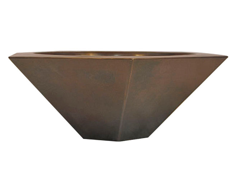 Copper Hexagonal Vessel Sink