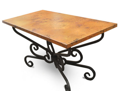 Copper Square Table