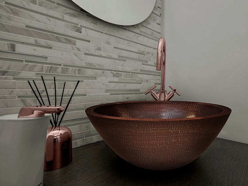 Copper Bath Decoration